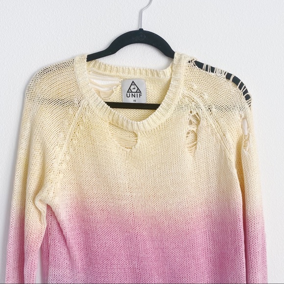 UNIF rainbow sweater - Picture 4 of 12